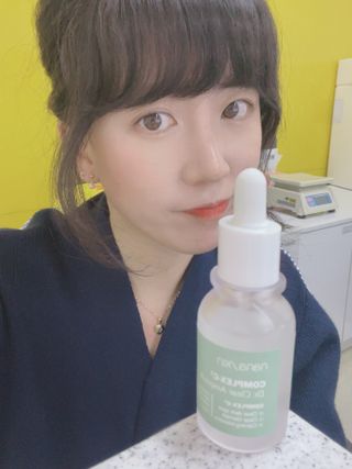 나나스킨 콤플렉스씨쓰리닥터클리어앰플 — 4점을 준 리뷰어가 2021년 5월 올린 사용 사진