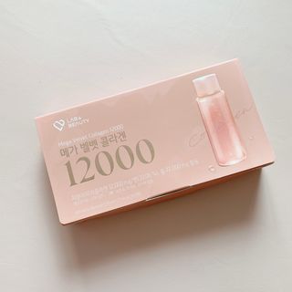 랩앤뷰티 메가 벨벳 콜라겐 12000 — 5점을 준 리뷰어가 2021년 5월 올린 사용 사진