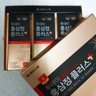 서울약사신협_투데이홍삼정플러스스틱_10g x 30포 — 5점을 준 리뷰어가 2020년 12월 올린 사용 사진