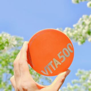 광동생활건강 MF[광동] 비타500✨주름개선·미백·SPF50+🌞퍼펙트쉴드 빅 선쿠션 본품 — 4.5점을 준 리뷰어가 2024년 5월 올린 사용 사진