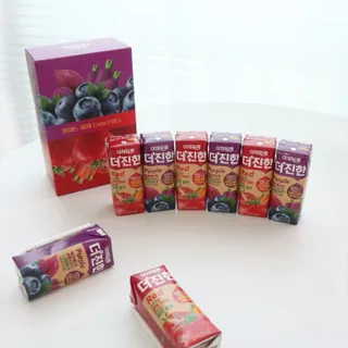 [롯데칠성] 야채듬뿍 더'진한 [롯데칠성] 야채는 이제 COLORFULL! 야채듬뿍  더 진한 레드 4개 +퍼플 4개 (총 8개) — 5점을 준 리뷰어가 2023년 6월 올린 사용 사진