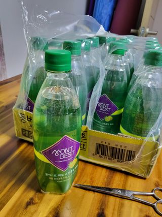 몽베스트 Montbest with Sparkling water Lemon OR Lime 20병(랜덤) — 5점을 준 리뷰어가 2022년 7월 올린 사용 사진
