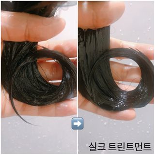 트리플에스 탈모 샴푸 275ml + 실크 트리트먼트 275ml — 5점을 준 리뷰어가 2021년 2월 올린 사용 사진