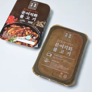자연풍미 문어직화볶음 3종 (불고기, 불곱창, 치즈불닭) — 3점을 준 리뷰어가 2022년 6월 올린 사용 사진
