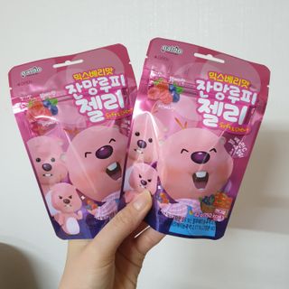 [팔도] 잔망루피젤리 믹스베리맛 42g 8개 — 5점을 준 리뷰어가 2022년 3월 올린 사용 사진