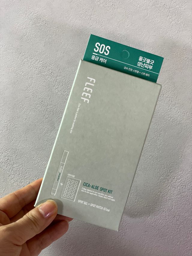 플리프 시카 알로에 스팟키트 리뷰 사진