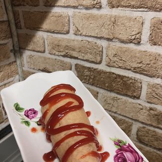 오마뎅 한우핫도그 — 3.5점을 준 리뷰어가 2021년 5월 올린 사용 사진