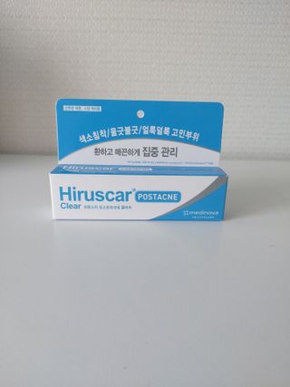 히루스카 포스트아크네 클리어 — 5점을 준 리뷰어가 2021년 2월 올린 사용 사진
