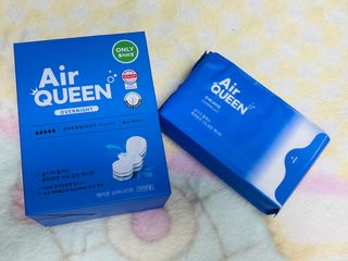 에어퀸 뉴브레스 유기농 생리대 4종 (팬티라이너 20P + 중형 10P + 대형 10P + 오버나이트 8P)_체험단 2차 — 5점을 준 리뷰어가 2024년 11월 올린 사용 사진