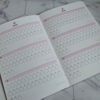 리훈 하밍이와 함께하는 숨은라인찾기 다이어트 플래너 — 5점을 준 리뷰어가 2021년 5월 올린 사용 사진