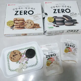 ZERO (초콜릿 칩 쿠키, 카카오 케이크, 후르츠 젤리, 아이스 콜라, 아이스 초코바) — 4점을 준 리뷰어가 2022년 6월 올린 사용 사진