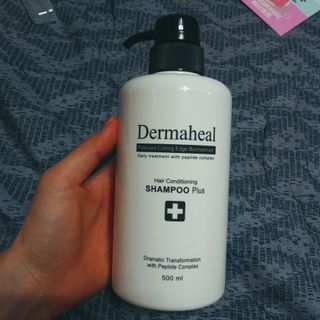 더마힐 헤어 컨디셔닝 샴푸 500ml 3종 중 택1 — 5점을 준 리뷰어가 2021년 4월 올린 사용 사진