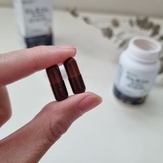 프리마인 홍삼의 강력한 에너지, 이제는 흡수율을 높인 최첨단 캡슐로 간편하게 초고속 충전하세요. — 5점을 준 리뷰어가 2022년 12월 올린 사용 사진
