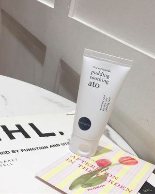 냉장고에 넣어요, 붉은 트러블 피부 다음날 진정되요 [버진팜스 푸딩수딩아토] — 5점을 준 리뷰어가 2021년 8월 올린 사용 사진