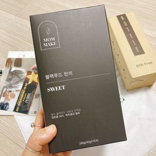 [맘메이크] 블랙푸드 한끼 — 4.5점을 준 리뷰어가 2021년 7월 올린 사용 사진