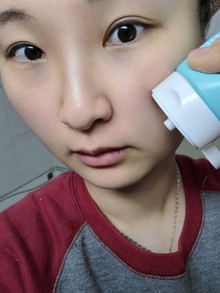 오투에니원 화이트 스완 퍼펙트 폼 클렌징 150g 퍼프증정 — 4점을 준 리뷰어가 2023년 1월 올린 사용 사진