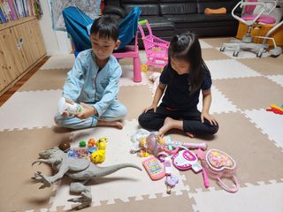 에티튜드 천연 장난감 클리너 (토이 클리너) — 5점을 준 리뷰어가 2022년 9월 올린 사용 사진
