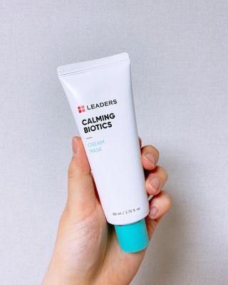리더스코스메틱 리더스 카밍 바이오틱스 크림 마스크 — 4.5점을 준 리뷰어가 2021년 5월 올린 사용 사진
