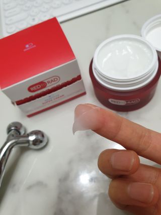 레드투래드 센서티브 슈퍼 크림 50ml — 5점을 준 리뷰어가 2021년 9월 올린 사용 사진