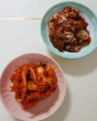 셰프애찬 별미김치 굴겉절이 1kg — 5점을 준 리뷰어가 2022년 11월 올린 사용 사진
