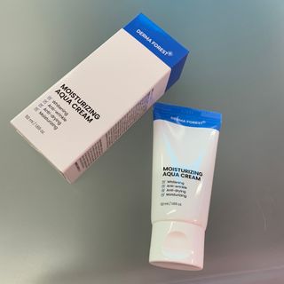 더마포레스트 모이스처라이징 아쿠아크림 / 수분크림 히알루론산 펩타이드 보습 미백 주름개선 — 5점을 준 리뷰어가 2021년 6월 올린 사용 사진