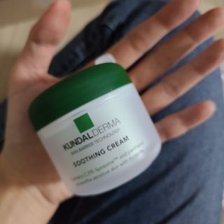 쿤달더마 C.P.R. 시카 카밍 수딩 크림 50ml — 5점을 준 리뷰어가 2021년 1월 올린 사용 사진