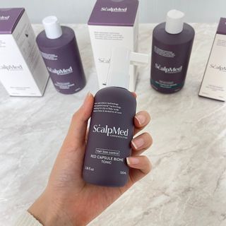 스칼프메드 레드캡슐바이옴 두피케어 프로바이오틱스 유산균 두피관리 세트 — 5점을 준 리뷰어가 2021년 4월 올린 사용 사진