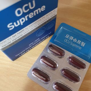뉴트리션팩토리 비타프렙 오큐슈프림 루테인 오메가3 1050mg — 5점을 준 리뷰어가 2021년 9월 올린 사용 사진