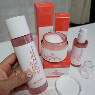 아이앤립 / EYENLIP 아이앤립 연어오일 리바이탈라이징 토너+앰플+크림 3종 세트 — 5점을 준 리뷰어가 2021년 5월 올린 사용 사진