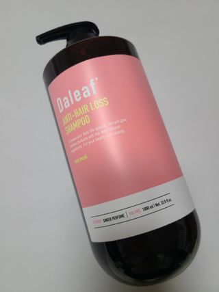 달리프 진저 베러 퍼퓸 탈모 완화 샴푸 1000ml 향 3종 — 5점을 준 리뷰어가 2021년 2월 올린 사용 사진