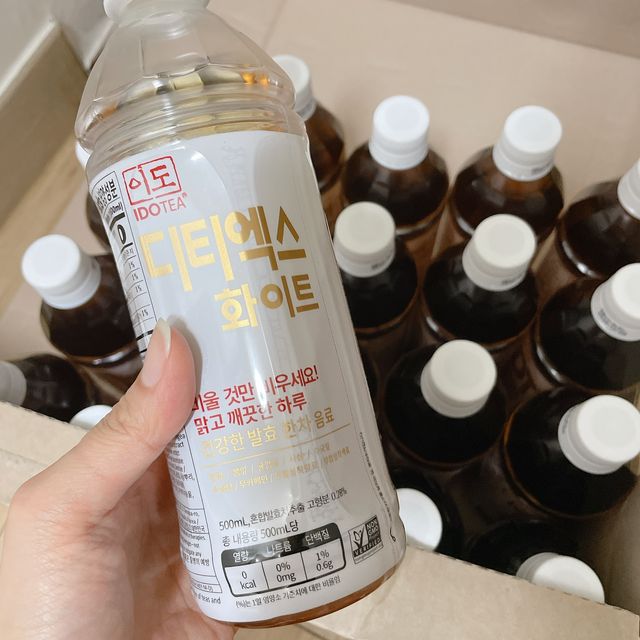 디티엑스 화이트 500ml 20병 리뷰 사진