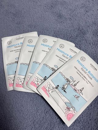 세뚜아(Cettua) [세뚜아] 모이스처 밸런싱 페이셜 마스크 Cettua Moisture Balancing Facial Mask 5매 — 5점을 준 리뷰어가 2024년 3월 올린 사용 사진