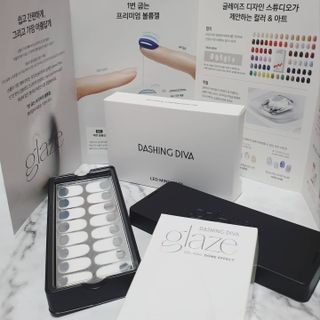 데싱디바 글레이즈 젤네일 스프링 프렌치 네일_5종 중 택 1 — 5점을 준 리뷰어가 2021년 9월 올린 사용 사진