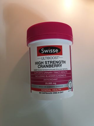 Swisse 스위스 고함량 크랜베리 25000mg 90정 — 4점을 준 리뷰어가 2021년 3월 올린 사용 사진
