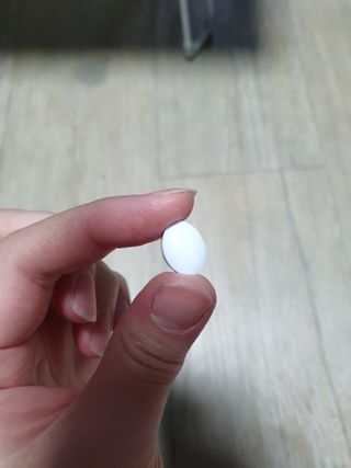 입 냄새 완화에 도움을 주는 에티켓 캔디 앳캔디 스트롱민트 — 4점을 준 리뷰어가 2021년 3월 올린 사용 사진