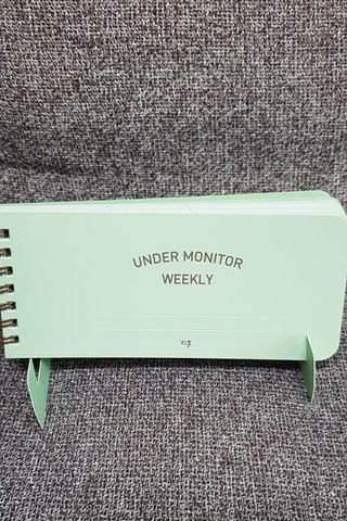 리훈 언더모니터 위클리 플래너 + 다정한 스티커 8mm 원형 칼라 얼굴 표정 1장 — 5점을 준 리뷰어가 2022년 3월 올린 사용 사진