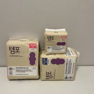 나우[템포] 템포 패드 내추럴 순면 생리대 SET(중형 슬림 + 대형 + 라이너) — 5점을 준 리뷰어가 2024년 4월 올린 사용 사진