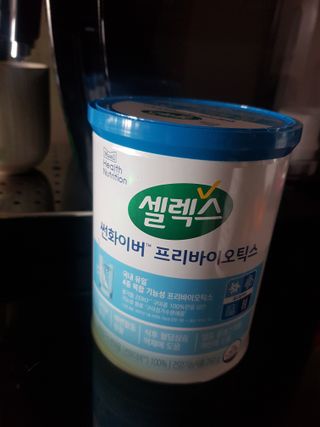셀렉스 썬화이버 프리바이오틱스 — 3점을 준 리뷰어가 2021년 12월 올린 사용 사진