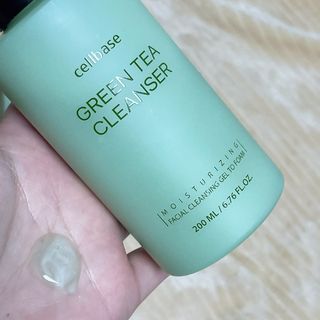 프리마인 메이크업과 들뜨는 각질까지 한방에 깐달걀로! 순하기까지한 셀베이스 그린티클렌저(200ml) — 5점을 준 리뷰어가 2023년 3월 올린 사용 사진