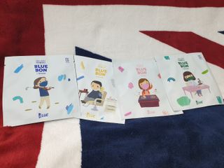 [블루 본 아이노우] 유아용 컬러마스크 40 PCS SET 2중 택 1 — 5점을 준 리뷰어가 2021년 5월 올린 사용 사진