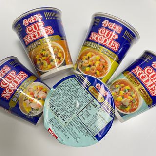 NISSIN 닛신 컵누들  4종 - 씨푸드오리지날, 씨푸드 스파이시, 씨푸드 커리, 씨푸드 XO소스 — 5점을 준 리뷰어가 2022년 5월 올린 사용 사진