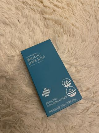 클린24시간 슬림앤유산균 1박스 (3.5g X 15포) — 5점을 준 리뷰어가 2022년 8월 올린 사용 사진