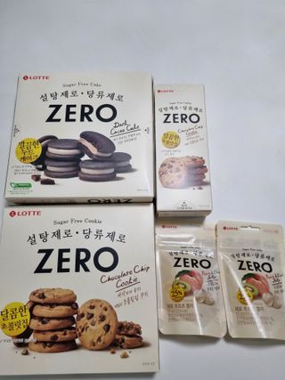 ZERO (초콜릿 칩 쿠키, 카카오 케이크, 후르츠 젤리, 아이스 콜라, 아이스 초코바) — 5점을 준 리뷰어가 2022년 6월 올린 사용 사진