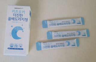 [이뮤니티플러스]우리아이 면역오키, 건강오키 _ 키즈오키 더진한꿀배도라지청 10포 1box — 5점을 준 리뷰어가 2022년 3월 올린 사용 사진