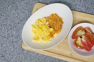[푸딩팩토리] 요잇조잇 닭갈비 닭가슴살/김치 닭가슴살 곤약볶음밥 2종 (김치볶음밥 2개 닭갈비 볶음밥 1개) — 5점을 준 리뷰어가 2022년 7월 올린 사용 사진