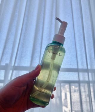 스킨큐어 산다화 순한 클렌징 동백 오일 200ml — 5점을 준 리뷰어가 2023년 3월 올린 사용 사진