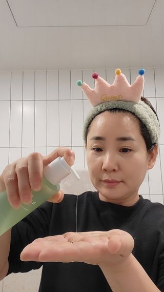 아이토리 시카 앰플 더블 클렌저 — 5점을 준 리뷰어가 2023년 3월 올린 사용 사진