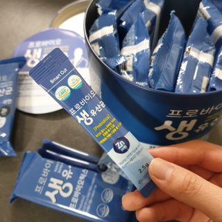 서울약사신협_프로바이오생유산균_2.5G x 100포 — 5점을 준 리뷰어가 2021년 2월 올린 사용 사진