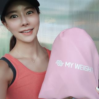 마이웨잇 심으뜸 홈트밴드세트 홈짐 여자홈트레이닝기구 운동용고무밴드 — 4점을 준 리뷰어가 2021년 7월 올린 사용 사진