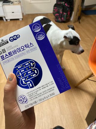 메이준뉴트리 슈퍼 포스트바이오틱스 — 5점을 준 리뷰어가 2021년 6월 올린 사용 사진
